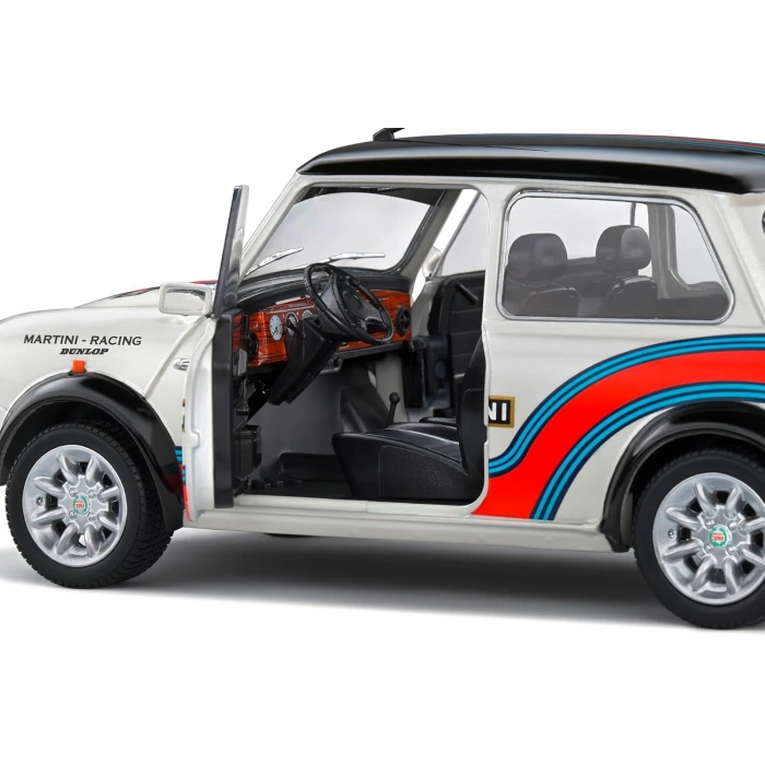 Solido S1800610 1/18 Mini Cooper Sport Martini 1998