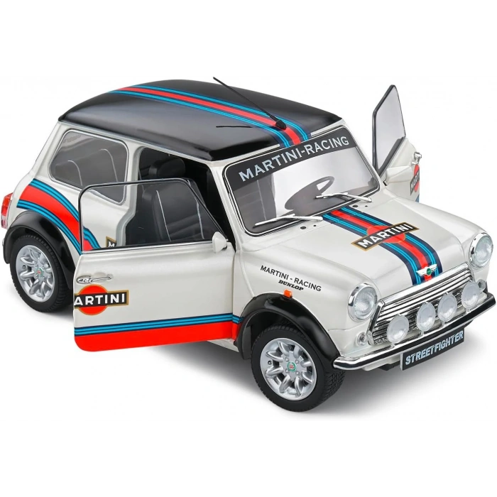 Solido S1800610 1/18 Mini Cooper Sport Martini 1998