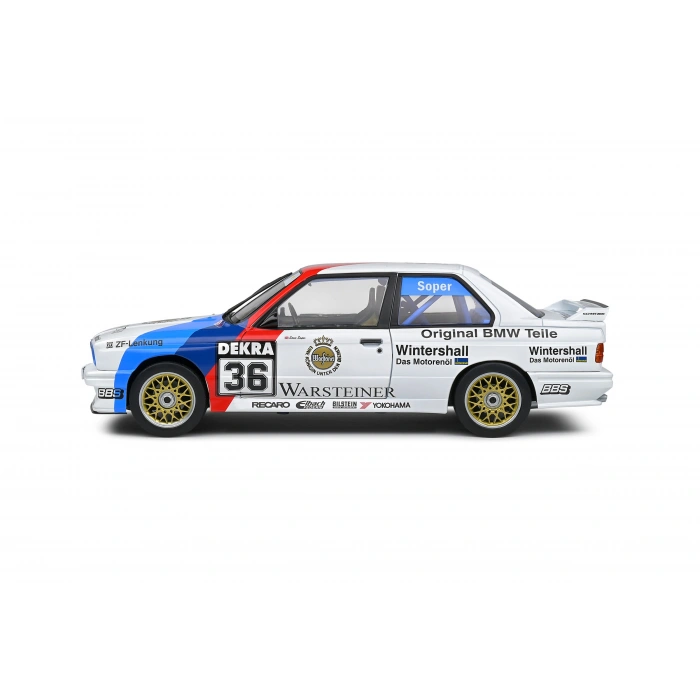 Solido S1801524 1/18  BMW E30 M3 – DTM – 1989 – #36 Soper