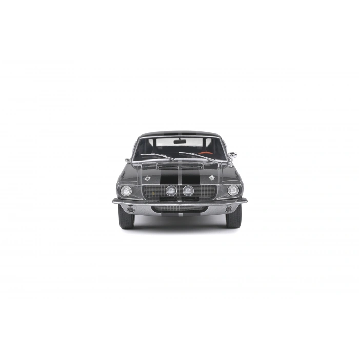 Solido S1802905 1/18 Shelby GT500 – Grey & Black Stripes – 1967
