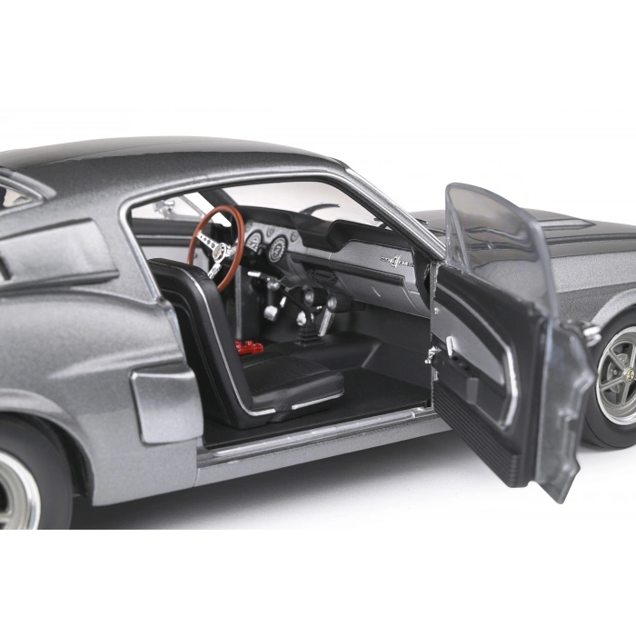 Solido S1802905 1/18 Shelby GT500 – Grey & Black Stripes – 1967