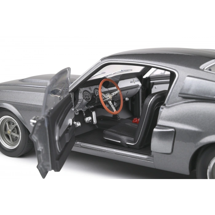 Solido S1802905 1/18 Shelby GT500 – Grey & Black Stripes – 1967