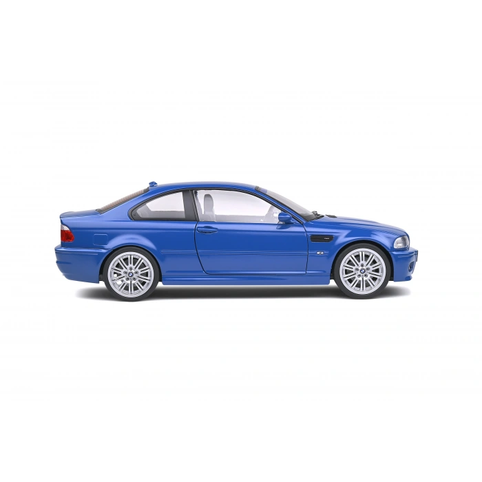 Solido S1806502 1/18 BMW E46 M3 Coupé – Laguna Blue – 2000