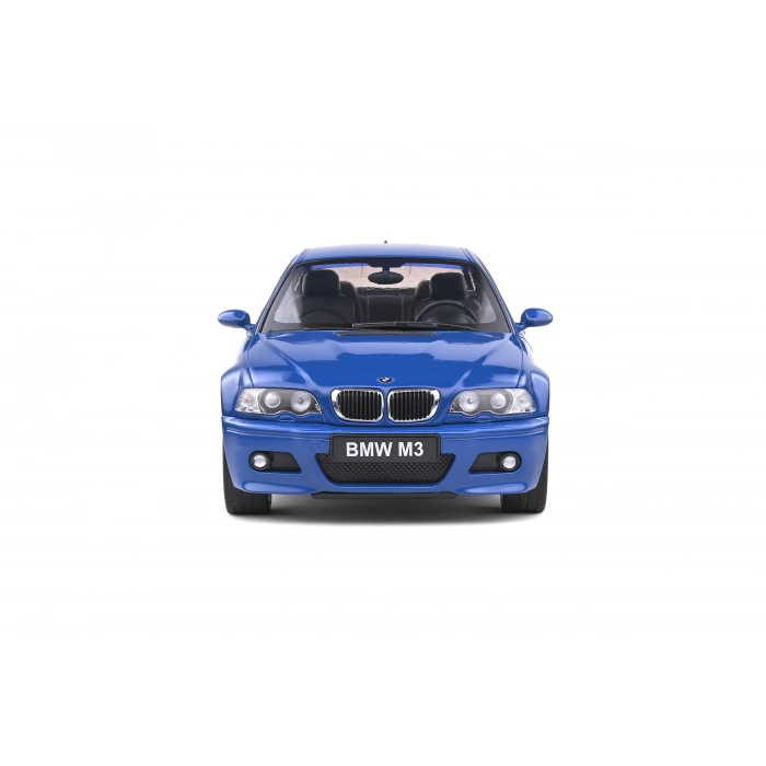 Solido S1806502 1/18 BMW E46 M3 Coupé – Laguna Blue – 2000