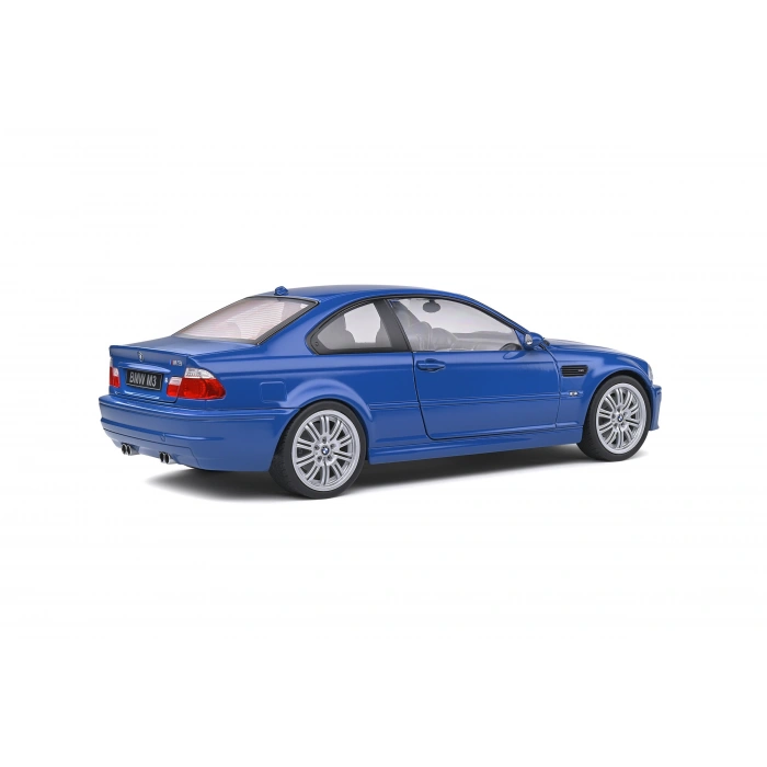 Solido S1806502 1/18 BMW E46 M3 Coupé – Laguna Blue – 2000