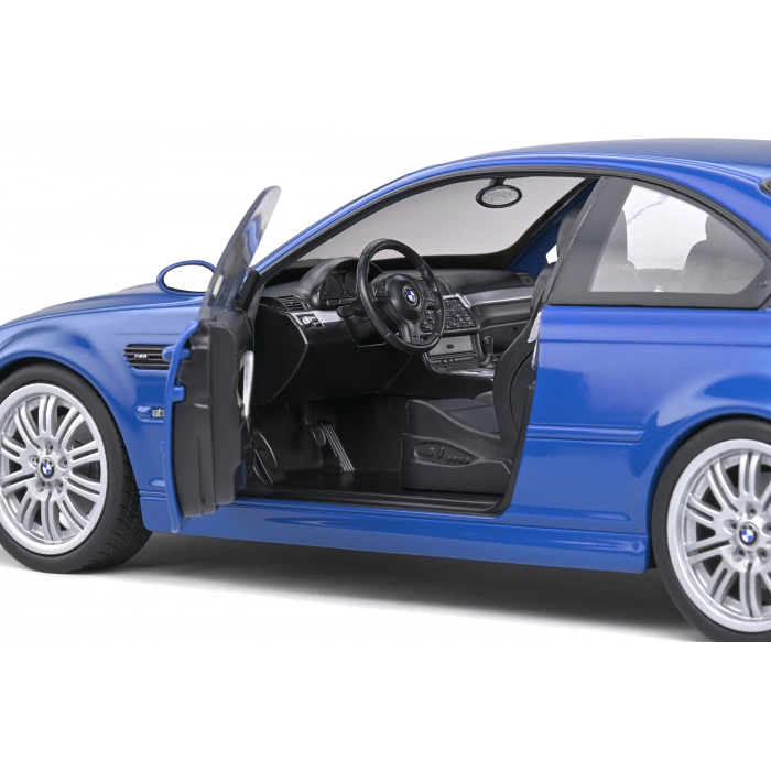 Solido S1806502 1/18 BMW E46 M3 Coupé – Laguna Blue – 2000