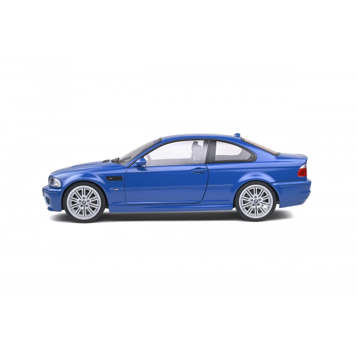 Solido S1806502 1/18 BMW E46 M3 Coupé – Laguna Blue – 2000