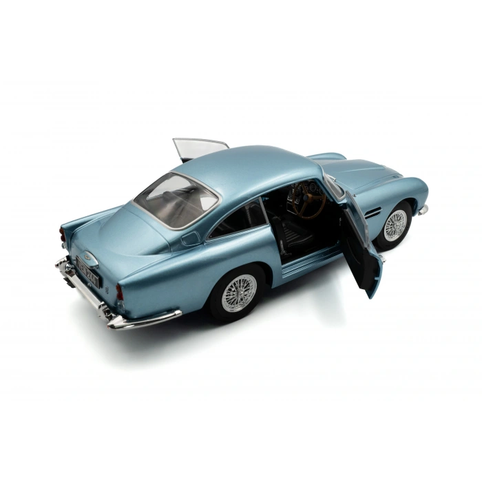 Solido S1807104 1/18 Aston Martin DB5 – Light Metallic Blue – 1964