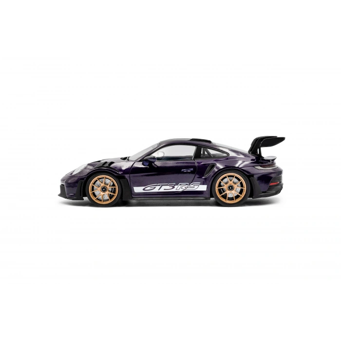 Solido S1812103 1/18 Porsche 911 GT3 RS WEISSACH PACKAGE – VIOLA PURPLE METALLIC – 2024