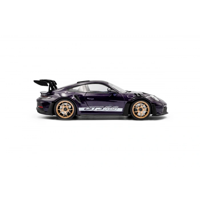 Solido S1812103 1/18 Porsche 911 GT3 RS WEISSACH PACKAGE – VIOLA PURPLE METALLIC – 2024