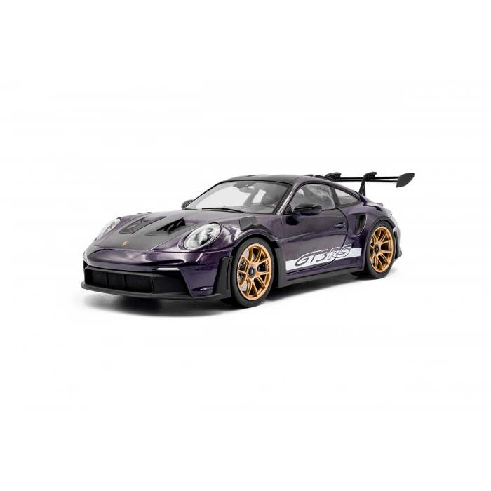 Solido S1812103 1/18 Porsche 911 GT3 RS WEISSACH PACKAGE – VIOLA PURPLE METALLIC – 2024