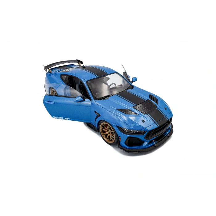 Solido S1813802 1/18 Shelby Mustang SUPER SNAKE – Grabber Blue Metallic – 2025