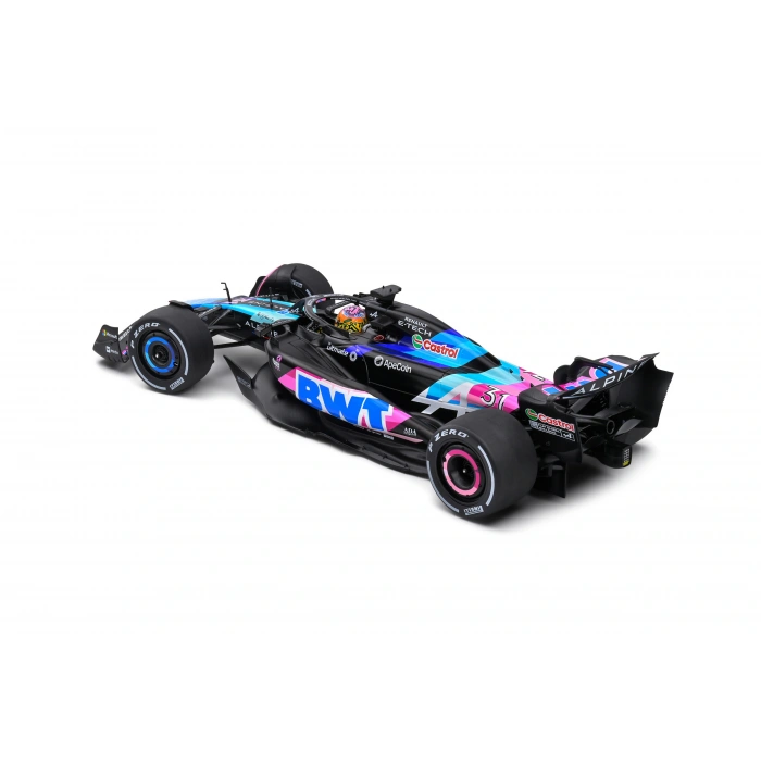 Solido S1814001 1/18 Alpine F1 Team A524 – MIAMI GP – 2024 – E.OCON