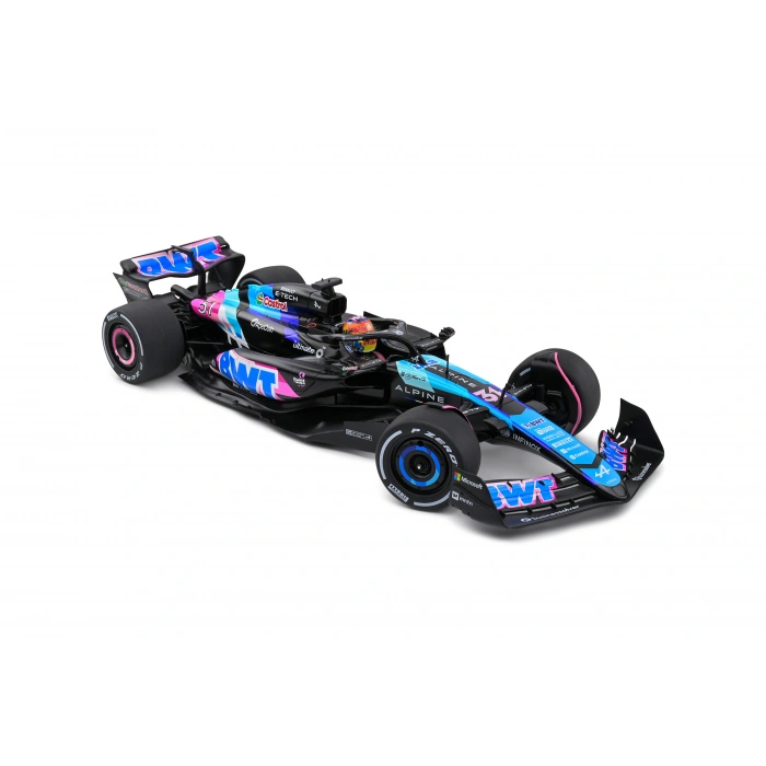 Solido S1814001 1/18 Alpine F1 Team A524 – MIAMI GP – 2024 – E.OCON