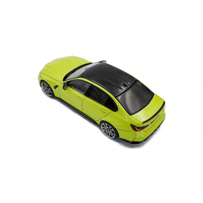 Solido S4315303 1/43 BMW M3 Competition Sedan – Sao Paulo Yellow – 2023