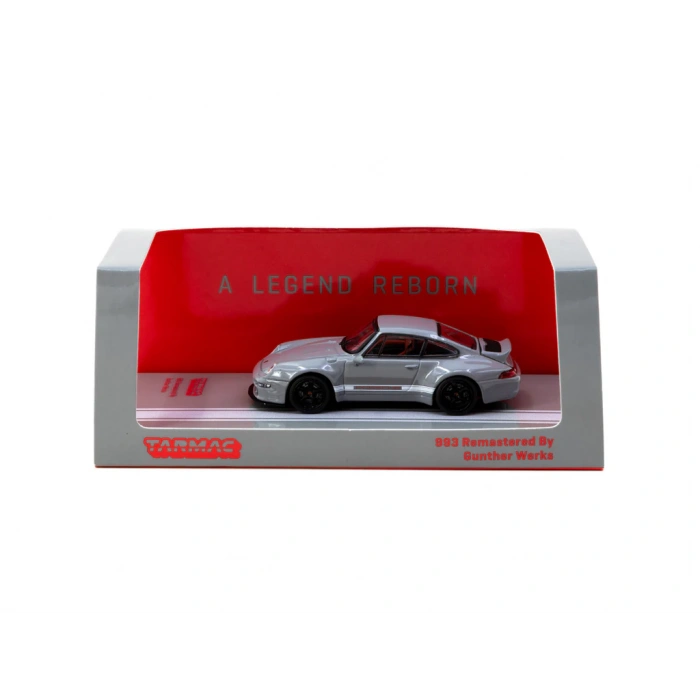 Tarmac Works 1/64 993 Remastered By Gunther Werks Grey - ROAD64