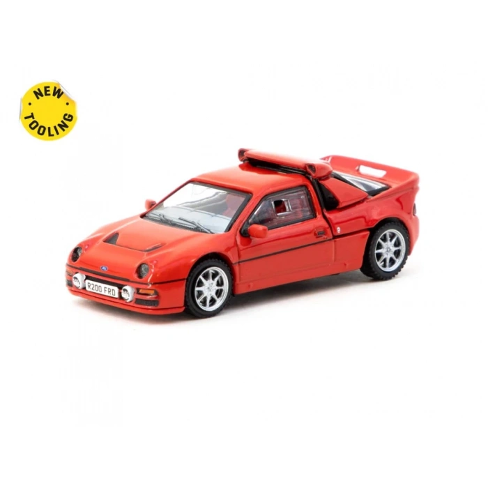 Tarmac Works 1/64 Ford RS200 Red