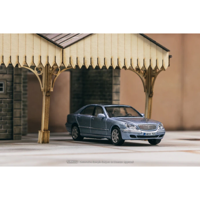 Tarmac Works 1/64 Mercedes-Benz S-Class Horizon Blue Metallic - GLOBAL64