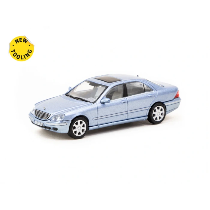 Tarmac Works 1/64 Mercedes-Benz S-Class Horizon Blue Metallic - GLOBAL64
