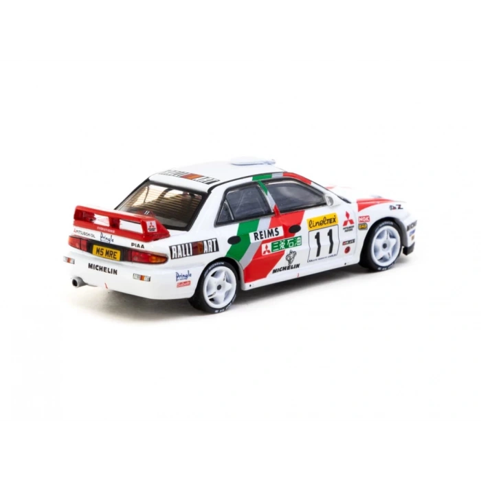 Tarmac Works 1/64 Mitsubishi Lancer Evolution II Rallye Monte-Carlo 1995 #11