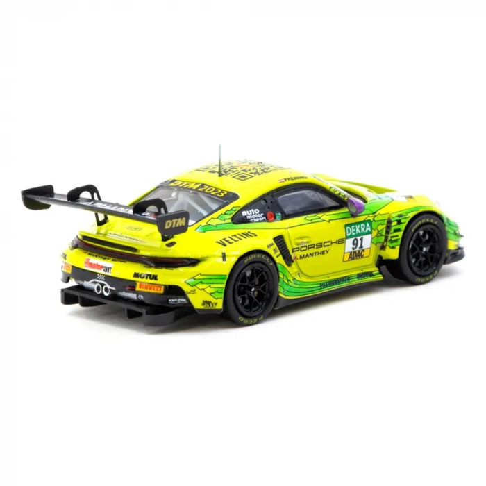Tarmac Works 1/64 Porsche 911 GT3 R DTM Champion 2023 - HOBBY64 T64-084-23DTM91