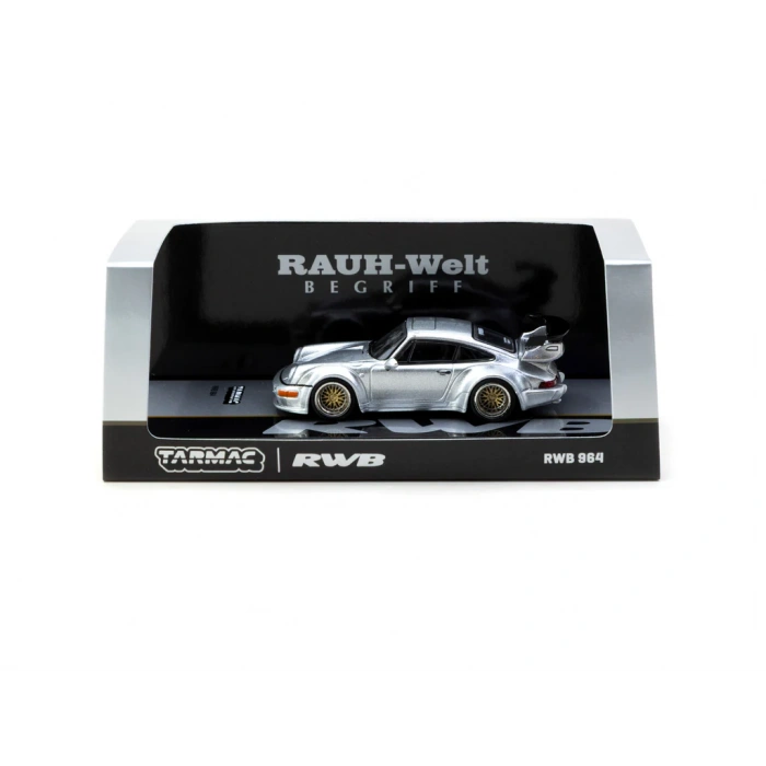 Tarmac Works 1/64 RWB 964 Silver - HOBBY64