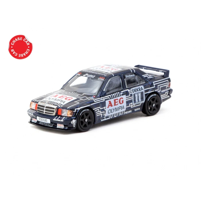 Tarmac Works 1/64 Mercedes-Benz 190 E 2.5-16 EVO 1 DTM 1989 Dany Snobeck - GLOBAL64 T64G-057-89DTM11
