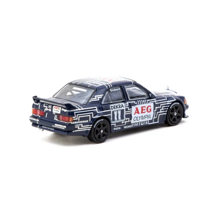 Tarmac Works 1/64 Mercedes-Benz 190 E 2.5-16 EVO 1 DTM 1989 Dany Snobeck - GLOBAL64 T64G-057-89DTM11