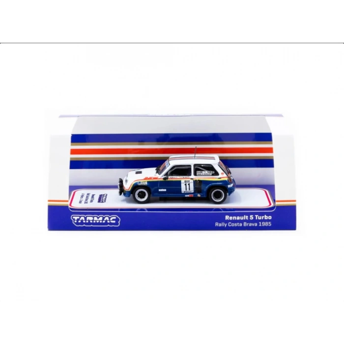 Tarmac Works 164 Renault 5 Turbo Rally Costa Brava 1985 #11 - HOBBY64