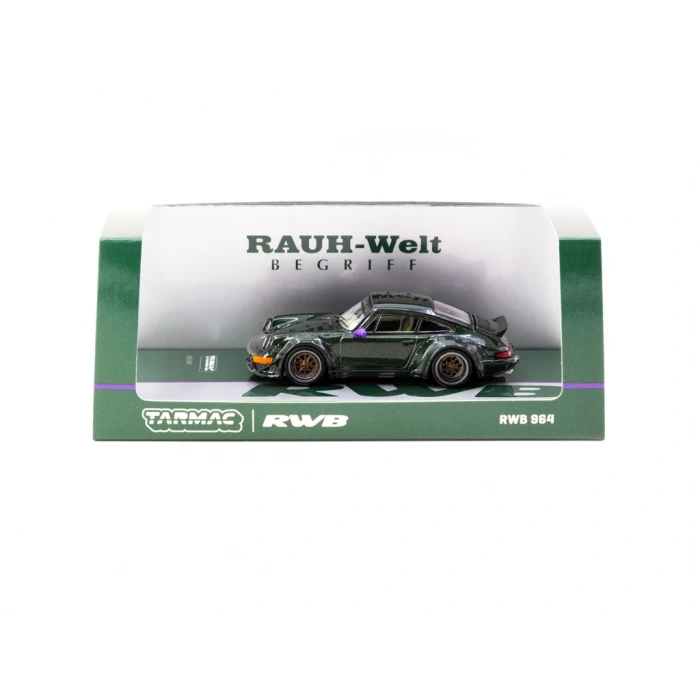 Tarmac Works 1/64 RWB 964 Green - HOBBY64 T64-TL037-GR