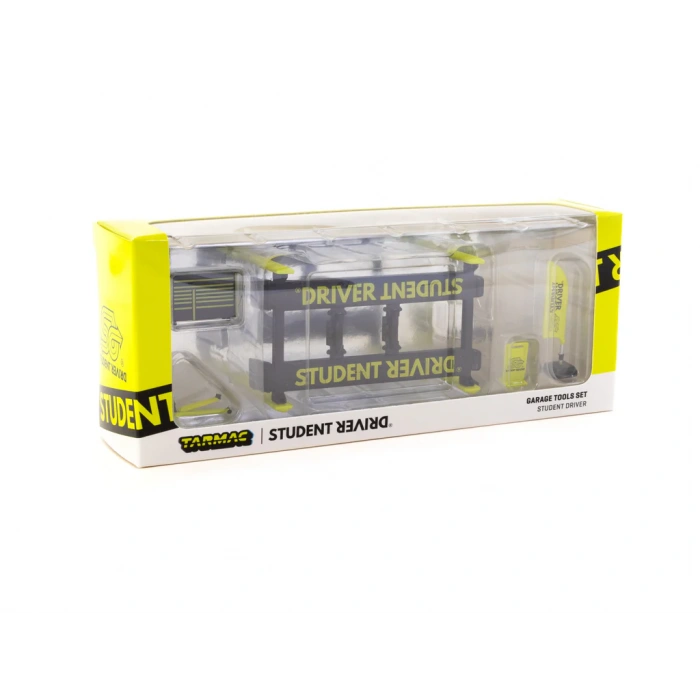 Tarmac Works Accessories 1/64 Garage Tools set Student Driver- PARTS64