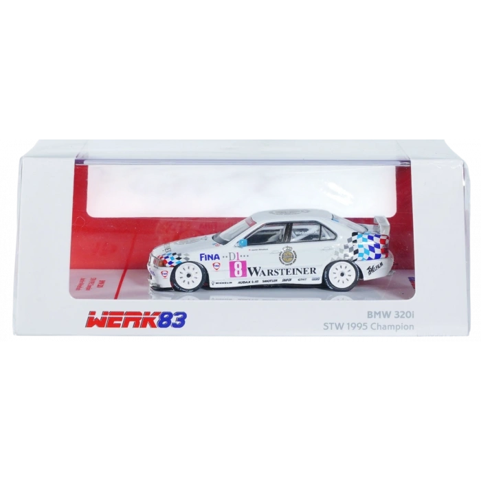 Tarmac Works - Werk83 1/64 BMW 320i STW 1995 Champion Joachim Winkelhock