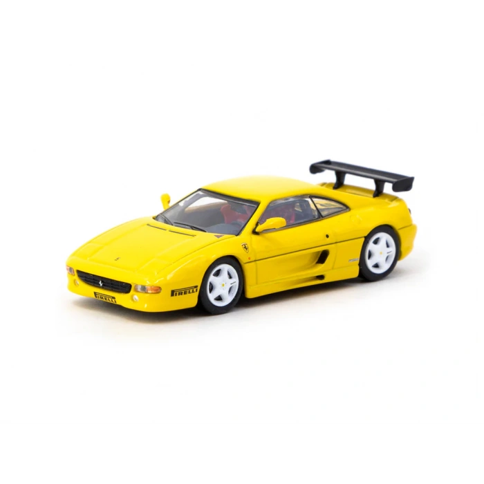 Tarmac Works X iXO Models 1/64 Ferrari F355 Challenge Yellow