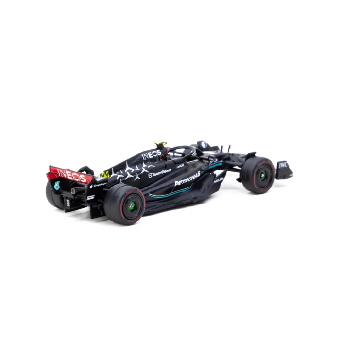 Tarmac Works X iXO Models 1/64 Mercedes-AMG F1 W14 E Performance Hungarian Grand Prix 2023 Pole Position Lewis Hamilton - GLOBAL64 T64G-F064-LH1
