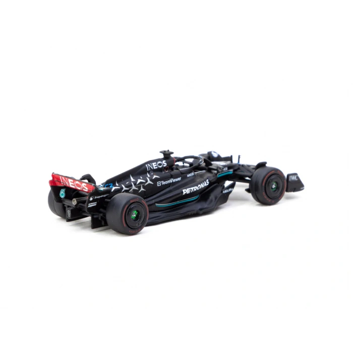 Tarmac Works X iXO Models 1/64 Mercedes-AMG F1 W14 E Performance Hungarian Grand Prix 2023 Pole Position Lewis Hamilton - GLOBAL64 T64G-F064-LH1