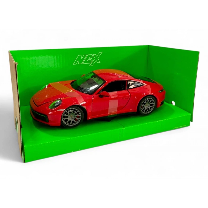 Welly 1/24 Porsche 911 Carrera 4S (Red)
