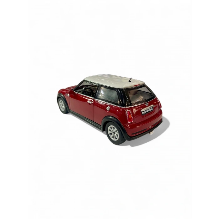 Kinsmart 1/28 Mini Cooper S Kırmızı (Çek Bırak)