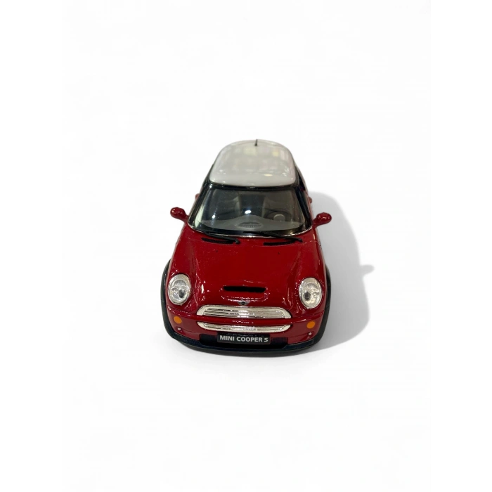 Kinsmart 1/28 Mini Cooper S Kırmızı (Çek Bırak)