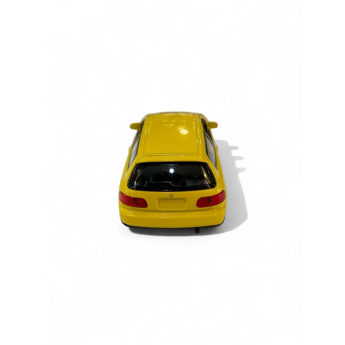 Welly 1/36 Honda Civic EG6 Sarı (Çek Bırak)