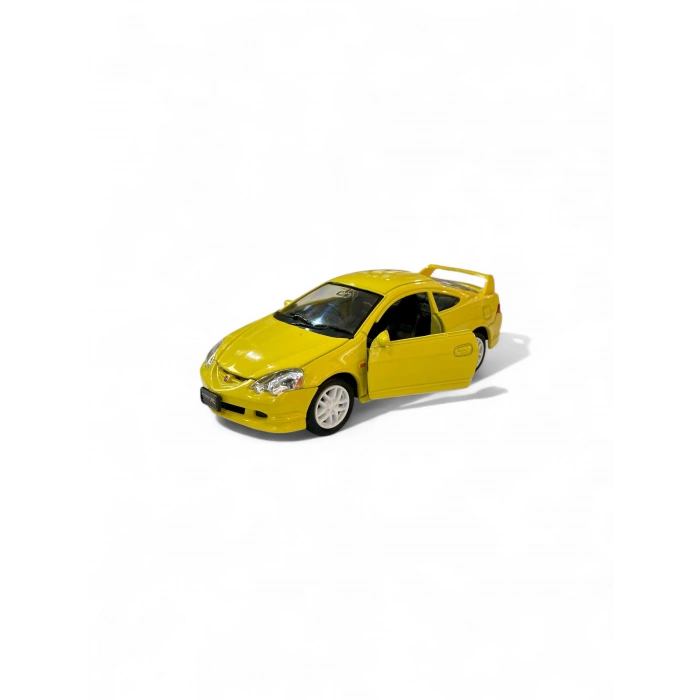 Welly 1/36 Honda Integra TYPE-R Sarı (Çek Bırak)