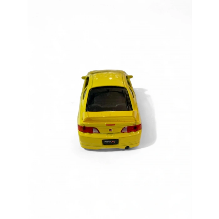 Welly 1/36 Honda Integra TYPE-R Sarı (Çek Bırak)