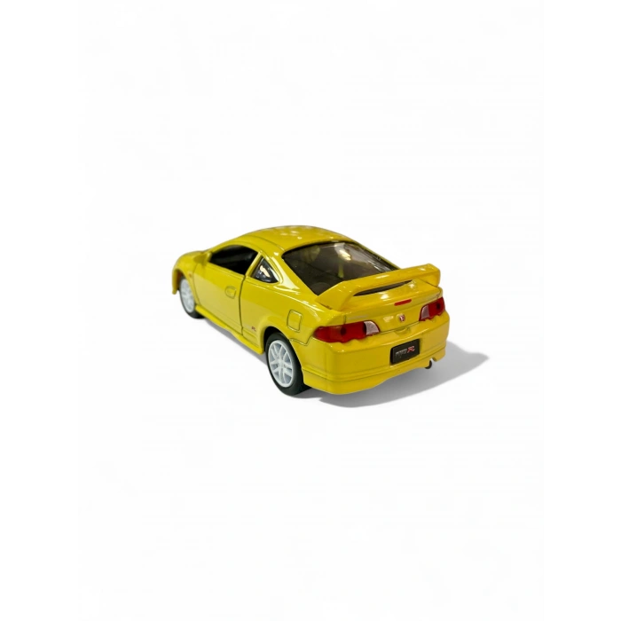 Welly 1/36 Honda Integra TYPE-R Sarı (Çek Bırak)