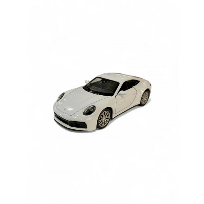 Welly 1/36 Porsche 911 Carrera 4 S Beyaz (Çek Bırak)