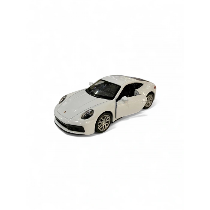 Welly 1/36 Porsche 911 Carrera 4 S Beyaz (Çek Bırak)