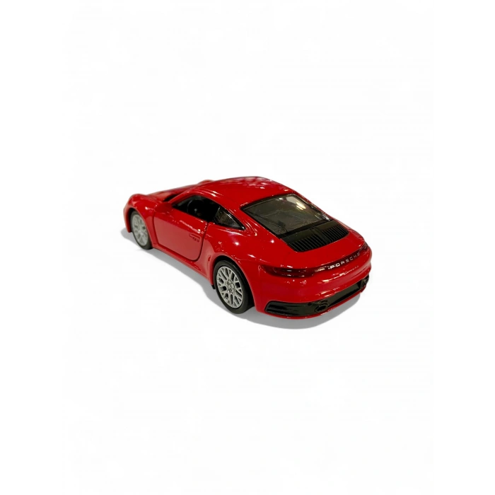 Welly 1/36 Porsche 911 Carrera 4 S Kırmızı (Çek Bırak)