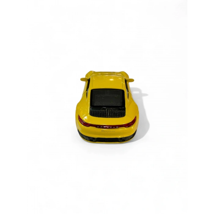 Welly 1/36 Porsche 911 Carrera 4 S  Sarı (Çek Bırak)