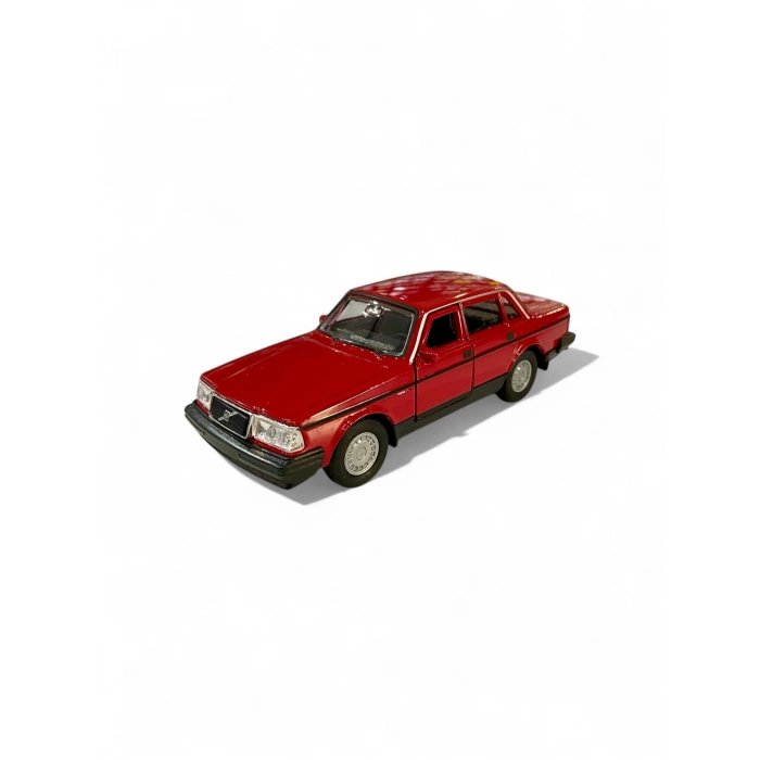 Welly 1/36 Volvo 240 CL Kırmızı (Çek Bırak)