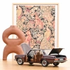 Norev 183778 1/18 Mercedes-Benz 200 1968 Dark Red Brown