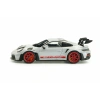 Solido S4314802 1/43 Porsche 911 (992) GT3 RS – Ice Grey Metallic w/Pyro Red – 2023