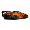 CM Model 1/64 McLaren Senna GTR Orange Metallic with Carbon Hood and Black Top